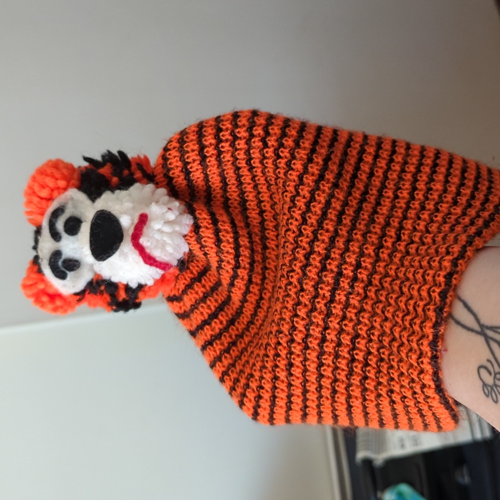 Kids tiger beanie